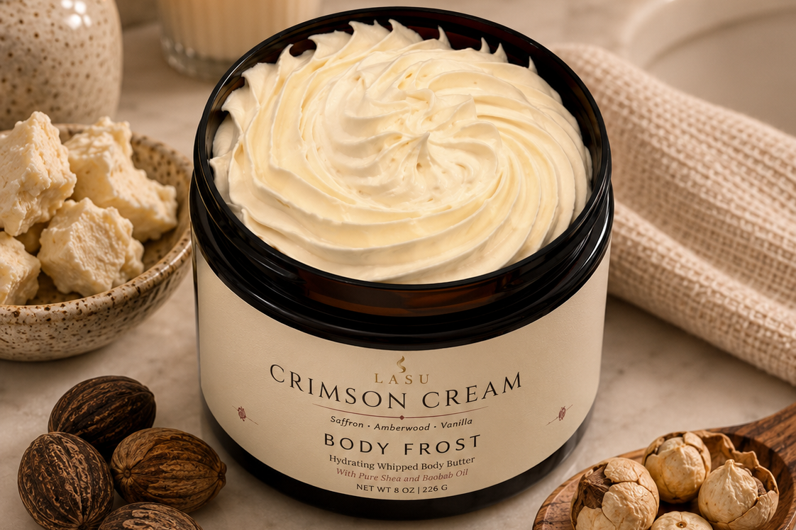 Crimson Cream Body Frost | Whipped Shea & Baobab Body Butter